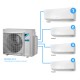 DAİKİN Shira Plus Multi Inverter Set 9000 / 9000 / 9000 / 9000 BTU/h R32 4MXM68A 